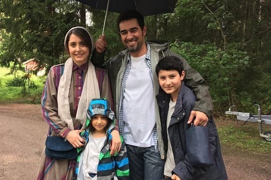 عکس های صمیمی شهاب حسینی در کنار همسر و فرزندان خارجی اش!
