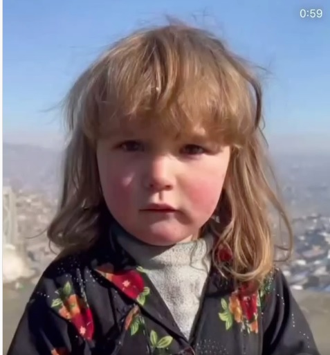 دختر بچه افغانی