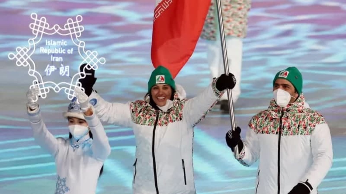 کاروان ایران در المپیک پکن