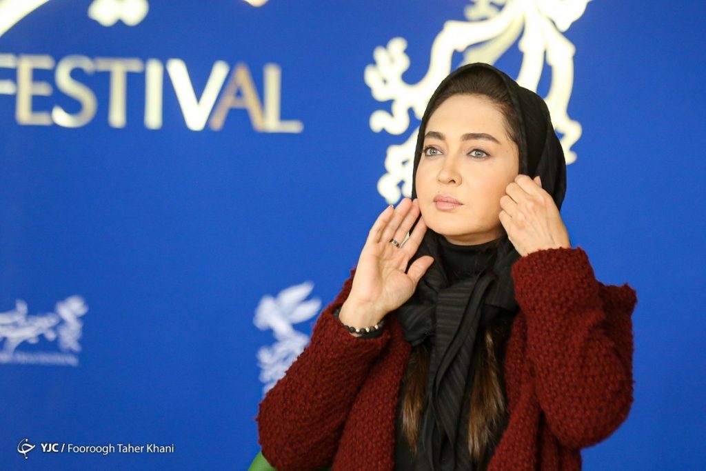 عکس نیکی کریمی در جشنواره فیلم فجر