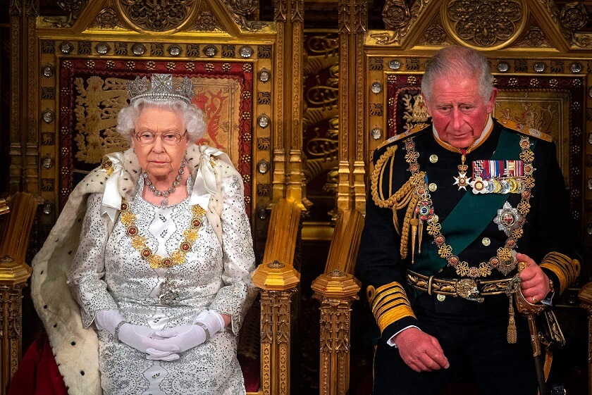 ملکه انگلستان در مراسم سالگرد سلطنت