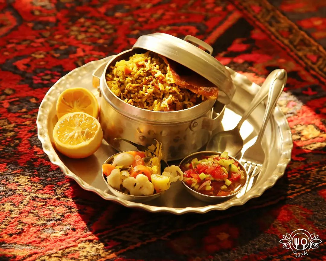 طرز تهیه دمپخت عدس کلم شیرازی