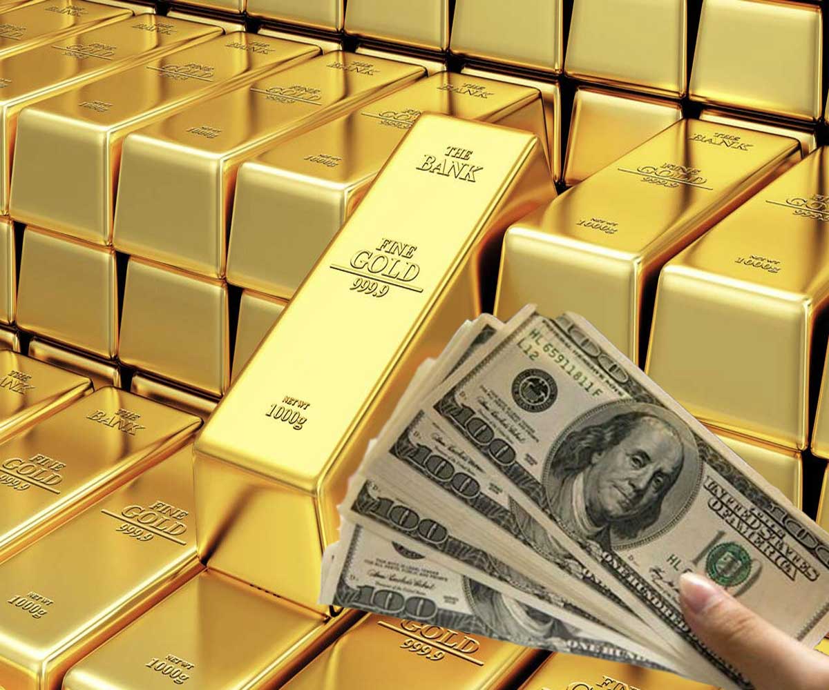 کاهش قیمت طلا و دلار