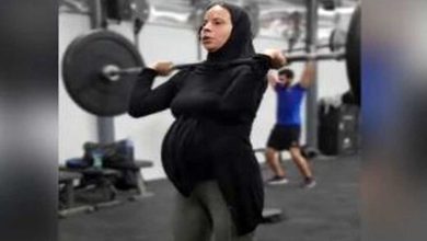 وزنه-برداری-زن-باردار